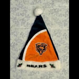 Chicago Bears Santa Hat - Festive Holiday Gear